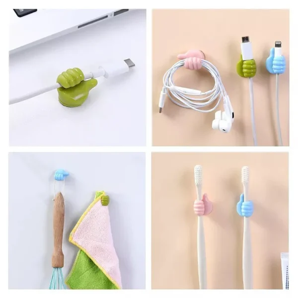 Silicon Thumb Wall Clips - Image 7